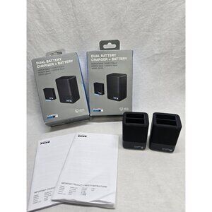 GoPro Battery Charger - GoPro Dual Charger Only- Lot Of 2 HERO8 Black 7, 6